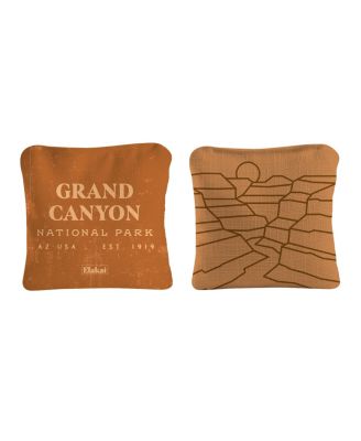 4x4 Grand Canyon National Park Durasuede + Turbo Polyglide Pilot Versacraft Cornhole Bags
