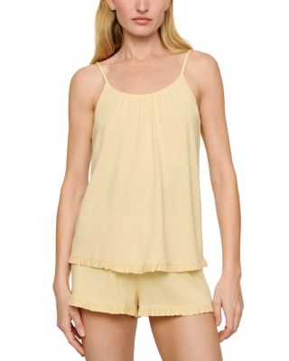 Gisele Ruffled Trim Short Pajama Set