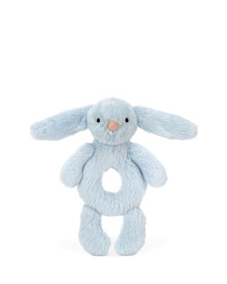 Bashful Bunny Ring Plush Rattle - Ages 0+