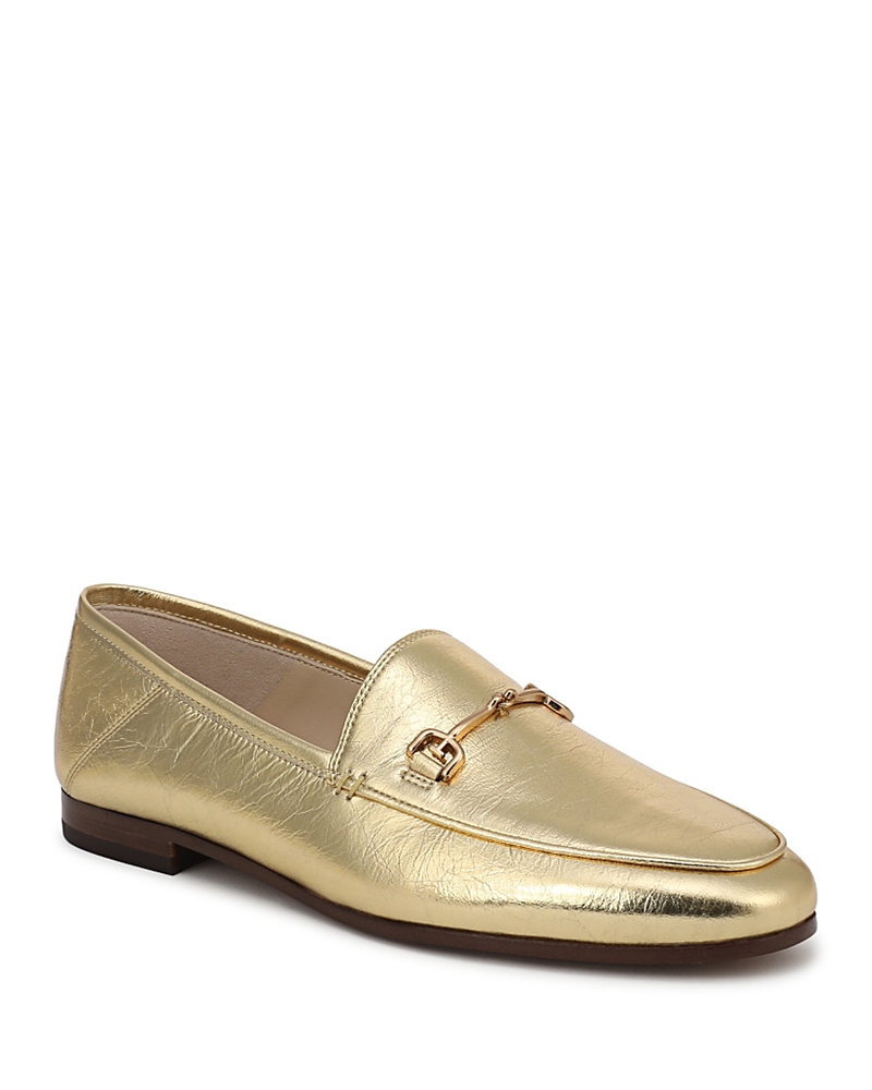 Sam Edelman Women's Loraine Tailored Loafers In Gold