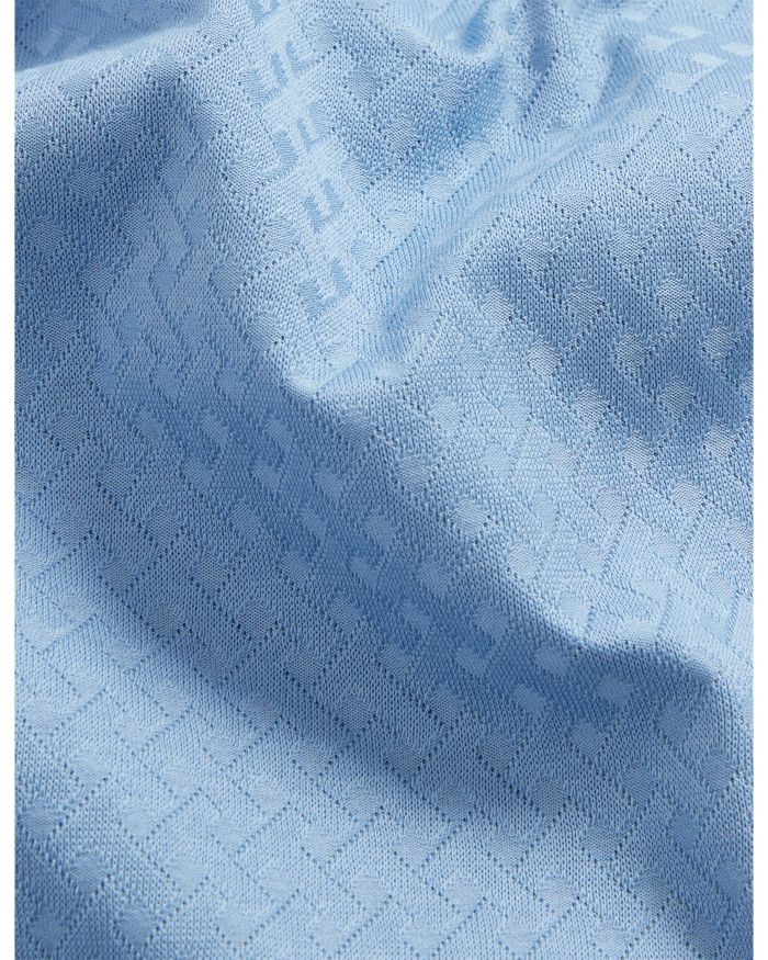 Hagen Branded T Texture Cotton Stretch Tee