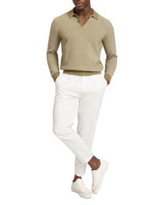 Ardo Textured Front Knitted Polo Shirt