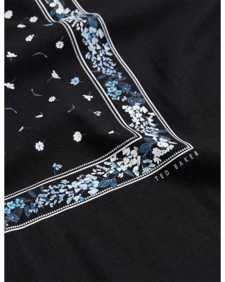 Burfurd Scarf Box Print Tee