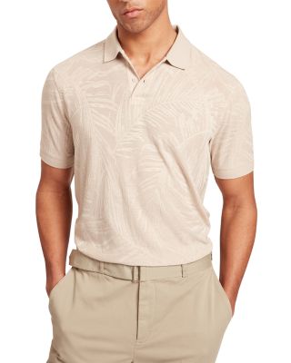 Ted Baker - Edwine Jacquard Leaf Print Polo Shirt
