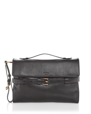 Tie Me Suede Shoulder Bag