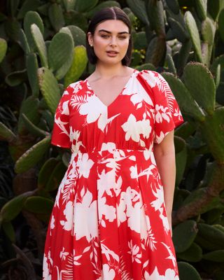 Solstice Pleated Maxi Dress