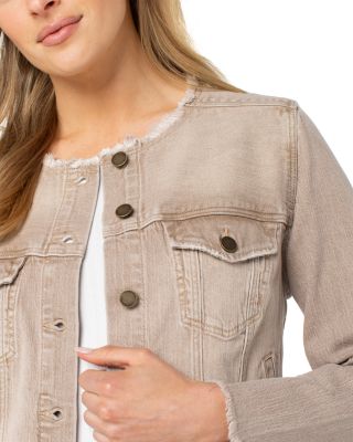Frayed Edge Denim Jacket