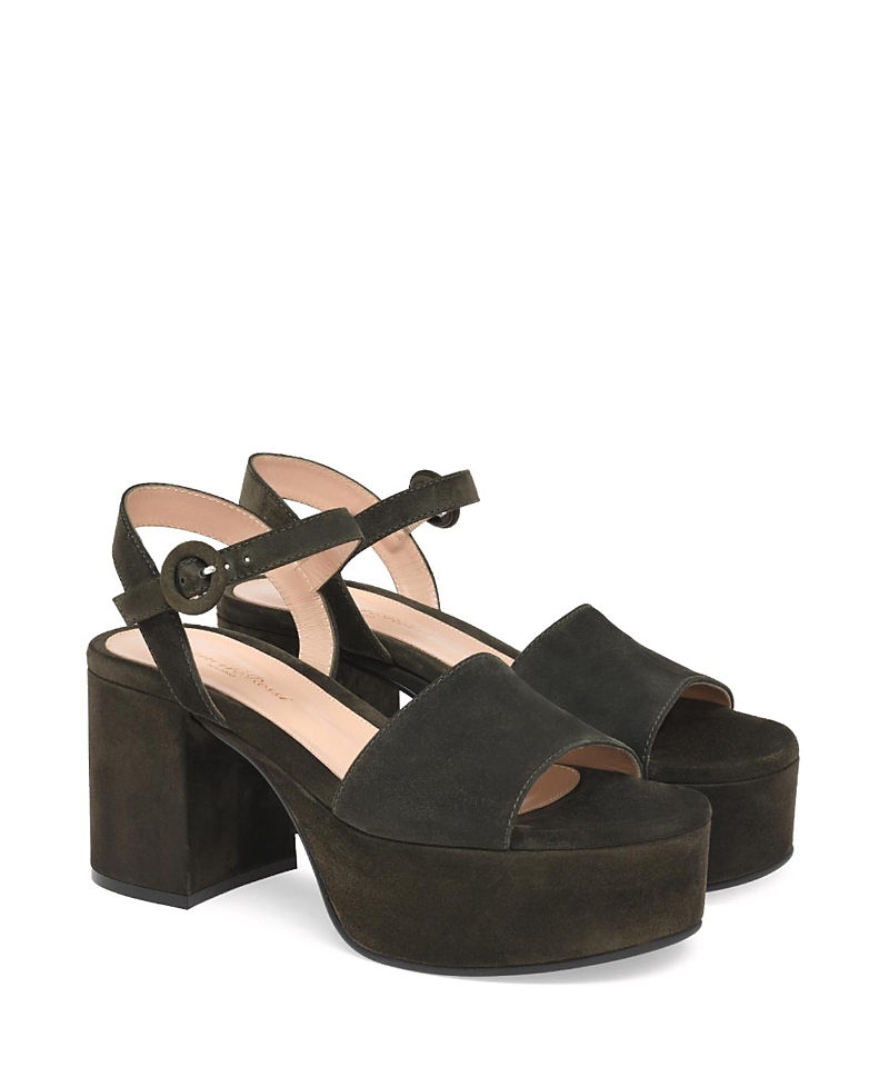 Gianvito Rossi 35mm Leather Sandals In Multi