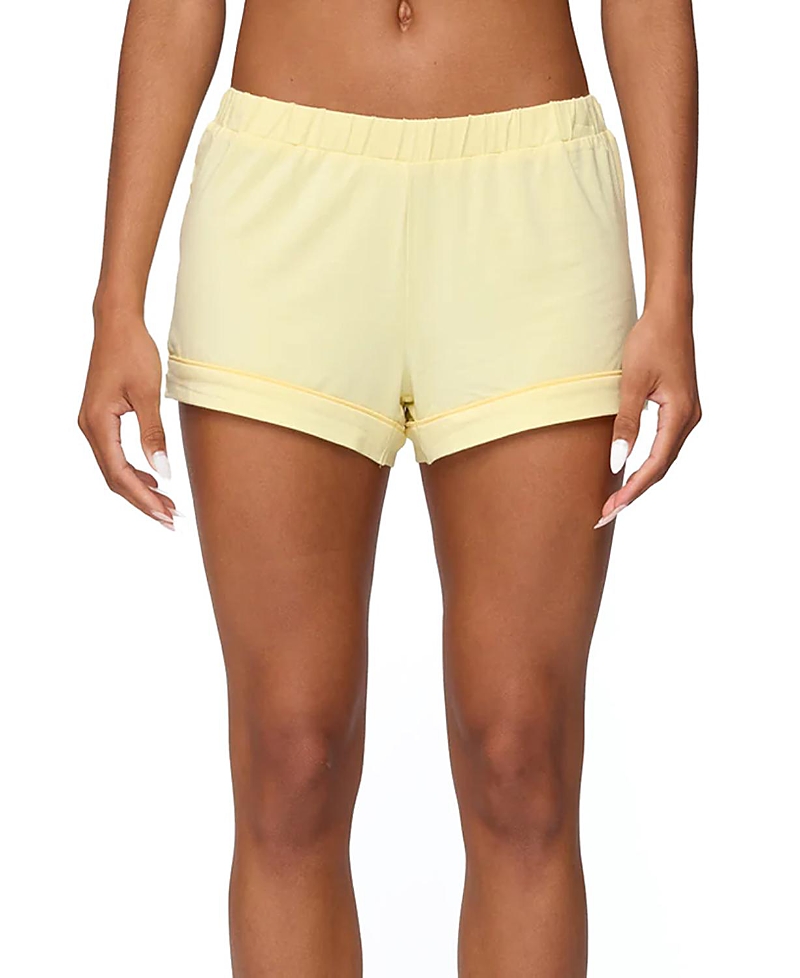 Edikted Tezlie Shorts In Yellow
