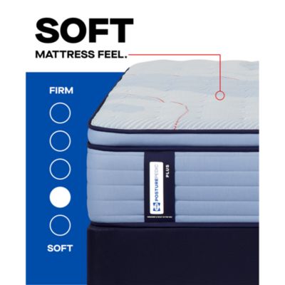 Posturepedic Plainfield Soft Euro Pillow Top Mattress