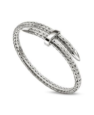 Sterling Silver Spear Flex Bracelet 