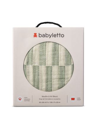 Crib Sheet in Muslin Cotton