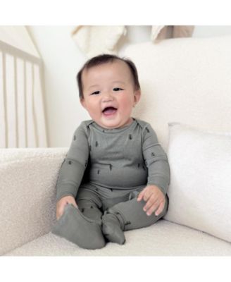 Unisex Romper Footie Convertible Pajama - Baby