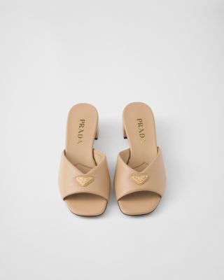  Women's Padded Nappa Leather Sandals