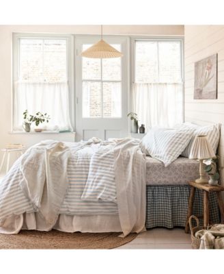 Pembroke Stripe Linen Duvet Cover, King