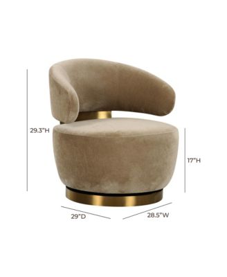 Austin Recycled Fabric Swivel Chair