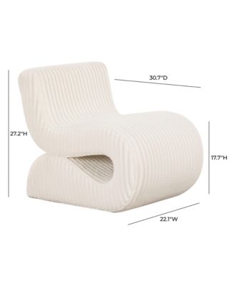 Senna Oversized Corduroy Accent Chair