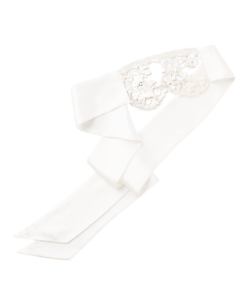 Kiki De Montparnasse Lace Beaded Blindfold