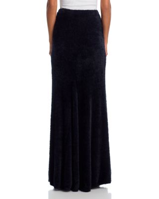 Grunge Eyelash Maxi Skirt