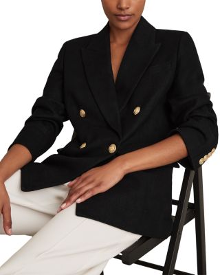 Eden Double Breasted Oversized Linen Blend Blazer