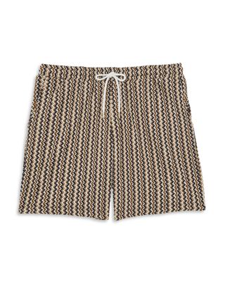 Printed Drawstring 7.3" Shorts