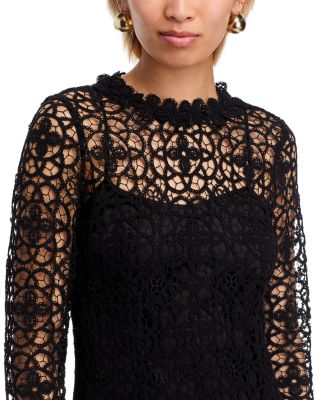 Stretch Crochet Maxi Dress