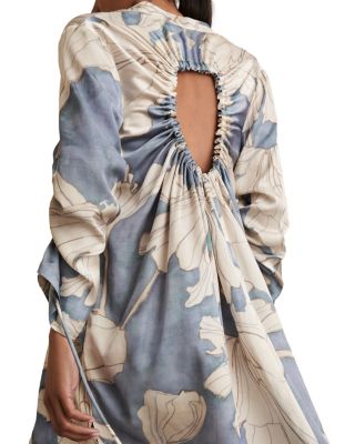 REISS Megan Floral Shirt Dress | Bloomingdale's