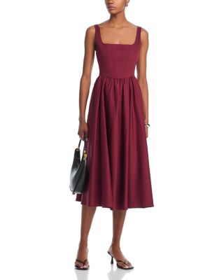 Desi Bustier Midi Dress