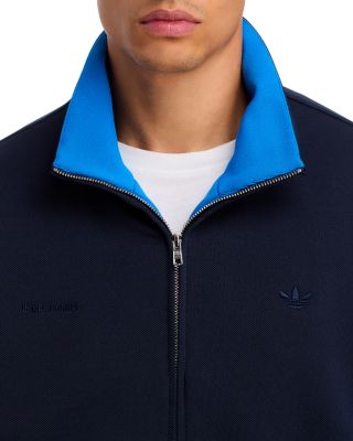 Regular Fit Stand Collar Zip Jacket