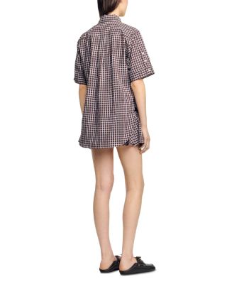Oversized Check Shirt
