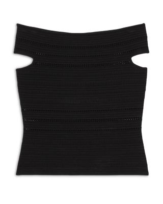 Alessia Bardot Knit Top