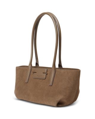 Realm Suede Satchel