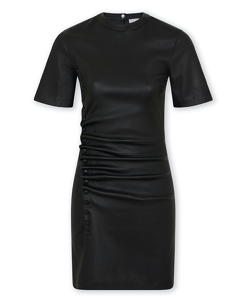 Rabanne Leather Mini Dress
