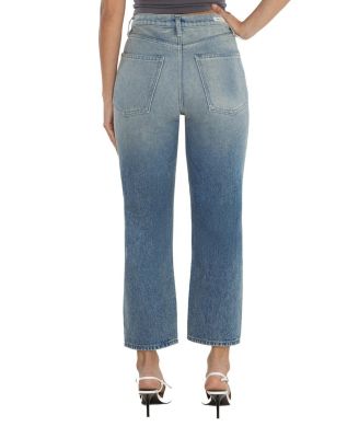 Gail Mini Barrel Jeans in Denim Wash
