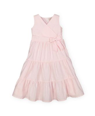 Hope & Henry - Girls' Tiered Wrap Dress - Little Kid, Big Kid