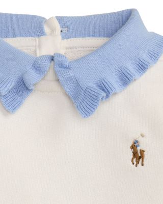 Polo Girls' Collared Terry Sweatshirt & Skort Set - Baby