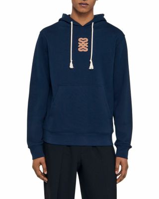 Sandro - Oversized Patch Hoodie