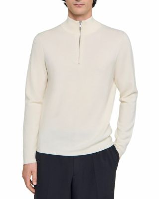 Wool Half Zip Sweater