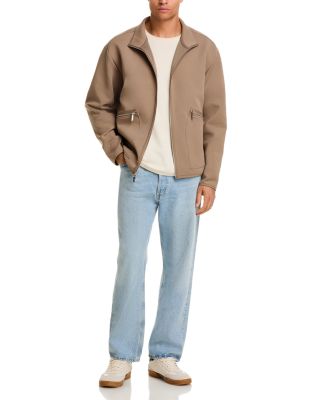 Polished Scuba Zip Jacket