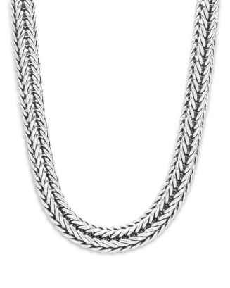 JOHN HARDY Sterling Silver Icon Chevron Link Chain Necklace, 18 ...