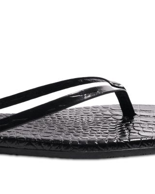 Women's Lily Square Toe Flip Flops