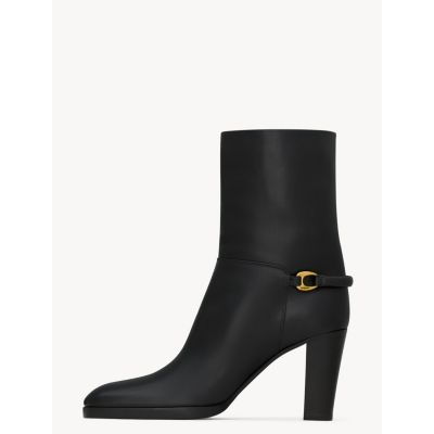 Saint Laurent Women's Sulpice Booties In Smooth Leather