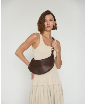 3-in-1 Small Convertible Hobo Crescent Ring Bag