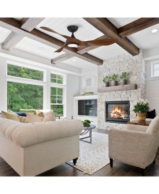 Smart Fans Swirl 54 in 3000K LED Indoor or Outdoor Smart Home Ceiling Fan