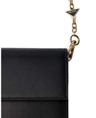 Shoulder Strap Leather Wallet
