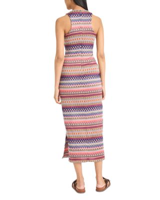 Sleeveless Crocheted Midi Dress