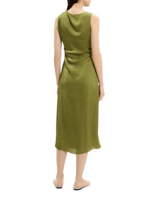 Shoulder Drape Dress