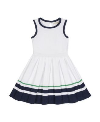 Hope & Henry - Girls' Organic Sleeveless Tennis Sweater Dress - Little Kid, Big Kid
