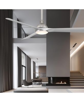 Smart Fans Gage 52in Selectable 2700-3000-4000-5000K LED Indoor or Outdoor Smart Home Ceiling Fan
