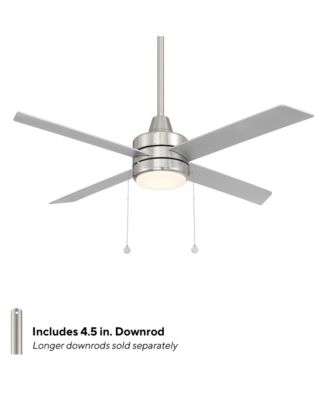  Limited Fans Quade 52in Selectable 2700-3000-4000-5000K LED Indoor or Outdoor Pull Chain Ceiling Fan